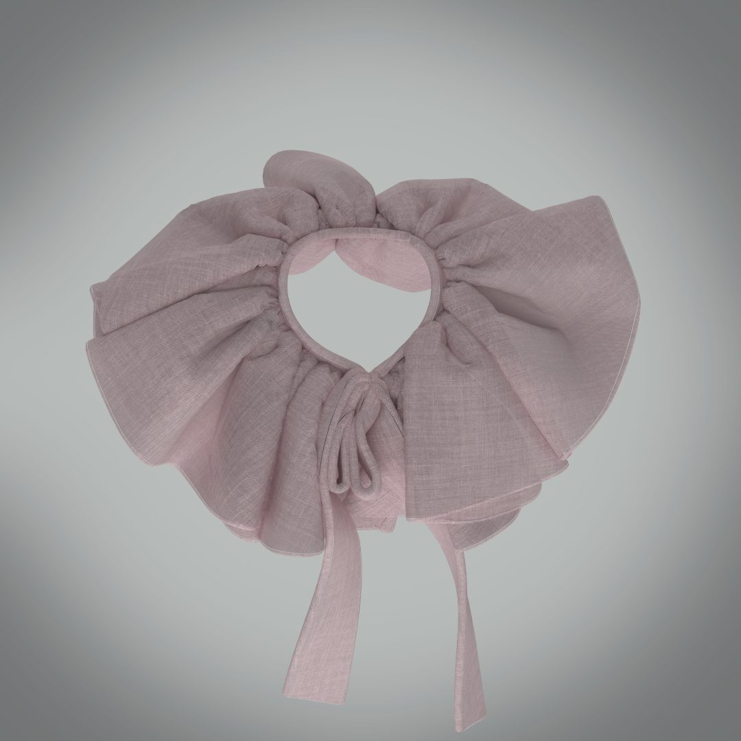 Collar Cape — 3D work by Lina Khalil, image 1.