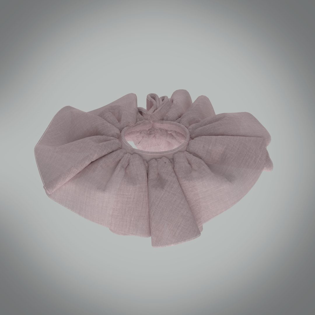 Collar Cape — 3D work by Lina Khalil, image 3.