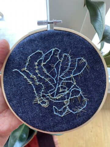 The Art of Thread by Lina Khalil — thread and embroidery work, image 4 of 8.