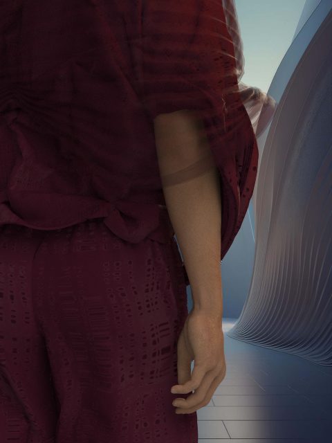 Origami Project — 3D work by Lina Khalil, image 1.