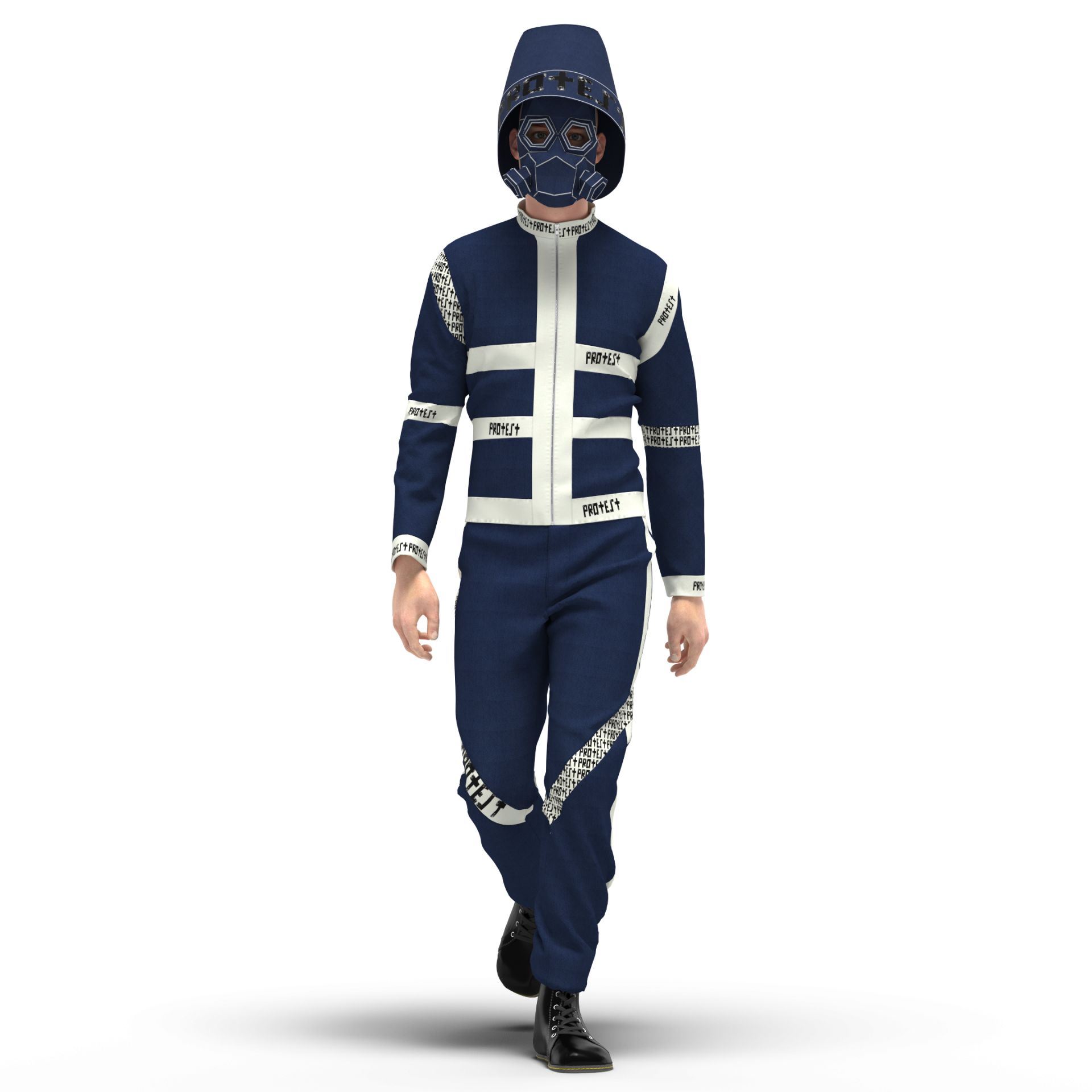 Protest — 3D work by Lina Khalil, image 4.