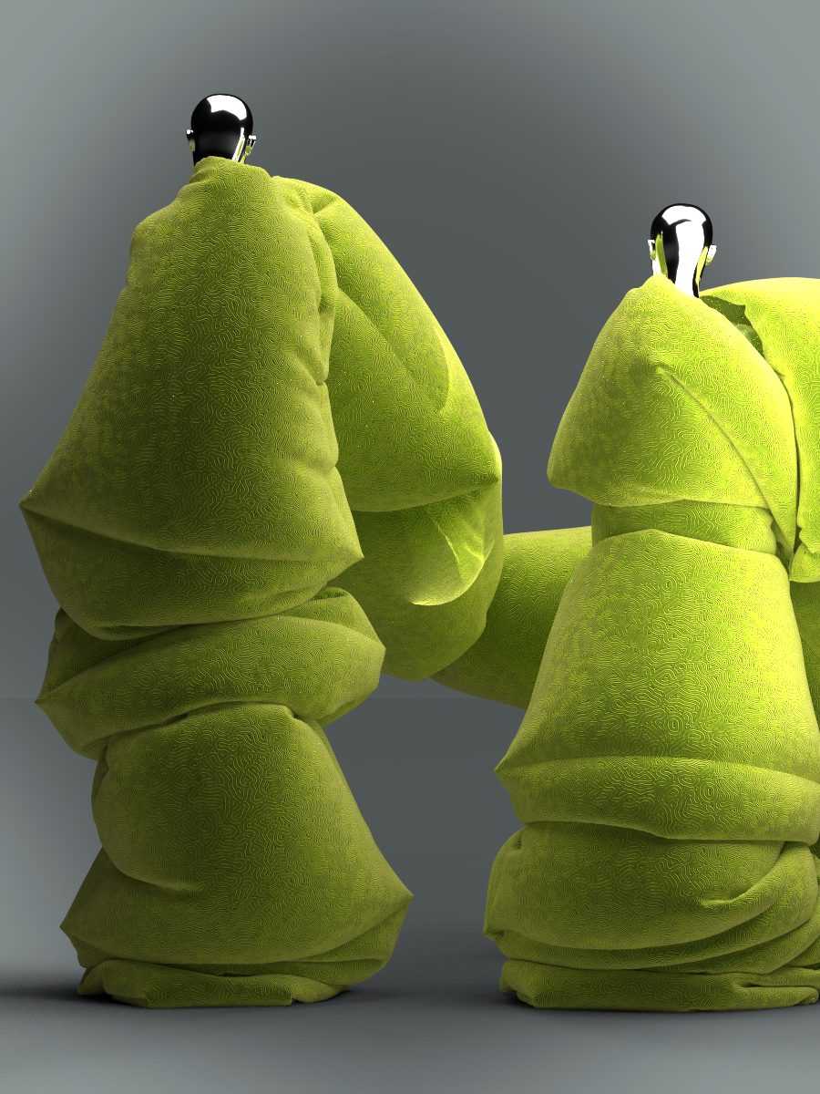 Shape of the future — 3D work by Lina Khalil, image 2.